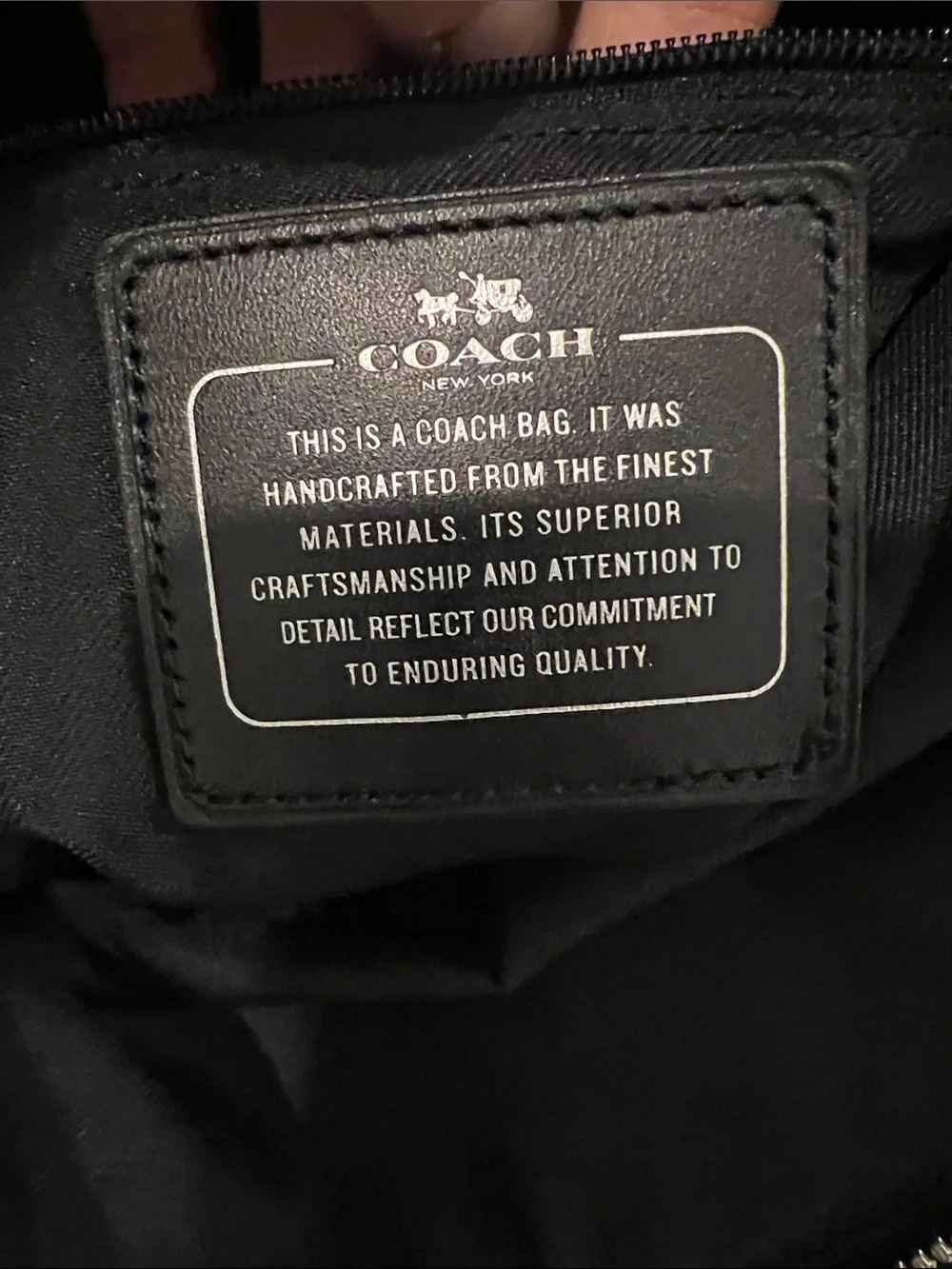 Coach TurnLock Snake Embossed Bag